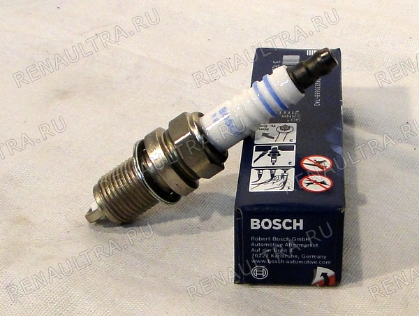 Фото запчасти рено renault parts, nissan ниссан: Свеча зажигания Код производителя 0 242 235 668 Производитель Bosch 