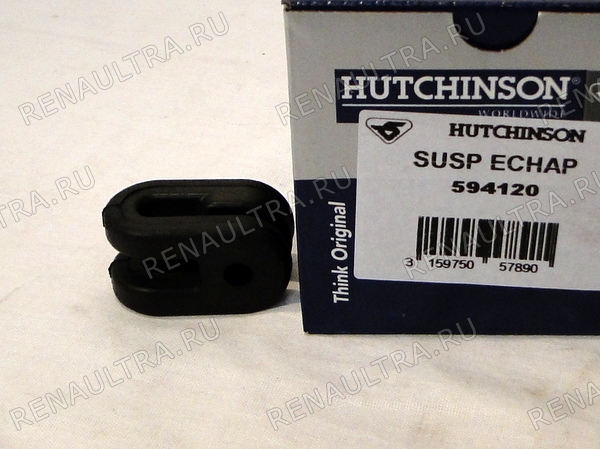 Фото запчасти рено renault parts, nissan ниссан: Подвес глушителя Код производителя 594120 Производитель Hutchinson