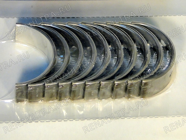 Фото запчасти рено renault parts, nissan ниссан: Вкладыши коренные к-т Код производителя AEM5342 0.25mm Производитель AE